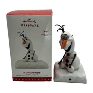 Hallmark 2016 Ornament - Olaf Peekbuster - Disney Frozen Boxed